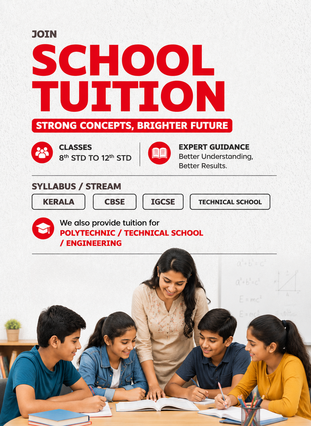 School Tuition for kerala -CBSE